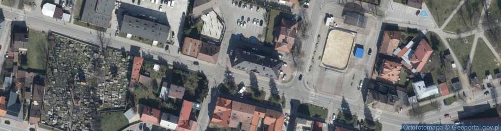 Zdjęcie satelitarne Mirosław Pawlikowicz Firma Handlowo-Usługowa Mimek