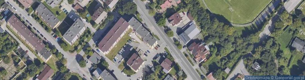 Zdjęcie satelitarne Mirosław Polak Usługi Tartaczne Jodełka