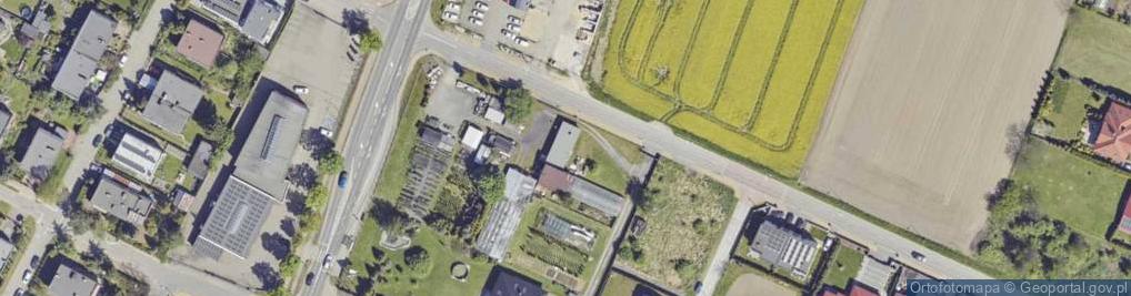 Zdjęcie satelitarne Mirosław Szymula Firma Agro-Flora