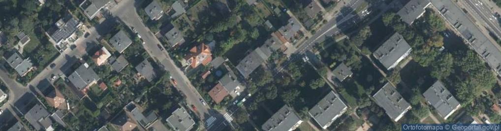 Zdjęcie satelitarne Mirosława Matuszewska Biuro Obrotu Nieruchomościami Azymut Antoniewicz, Matuszewska