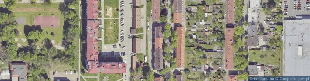 Zdjęcie satelitarne Mirosława Wręczycka Mirosława Wręczycka, ul.Żnieńskiej 18/3, 41-819 Zabrze