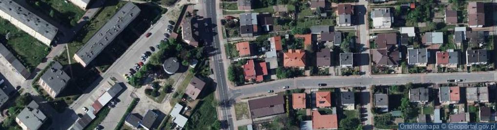 Zdjęcie satelitarne MJD PHPU Nina Kupiec - Jaworska