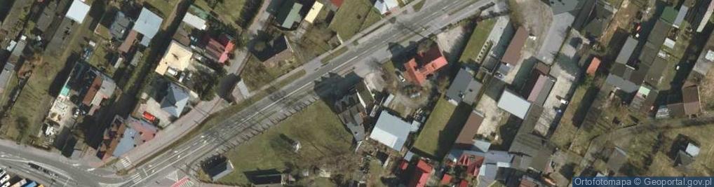 Zdjęcie satelitarne MJK Sp. z o.o. Mieszalnia lakierów samochodowych