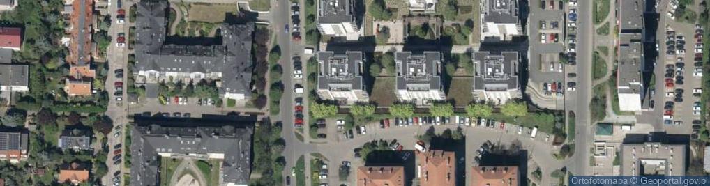 Zdjęcie satelitarne MK Materiały Budowlane Mirosław Kantor