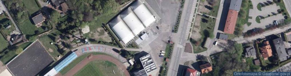 Zdjęcie satelitarne MKS Odra Wodzisław Śląski