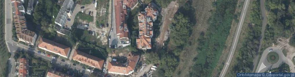 Zdjęcie satelitarne Młodzieżowa Spółdzielnia Mieszkaniowa Lokatorsko Własnościowa Razem