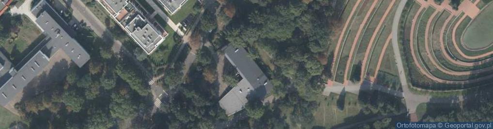 Zdjęcie satelitarne Młodzieżowy Dom Kultury nr 2