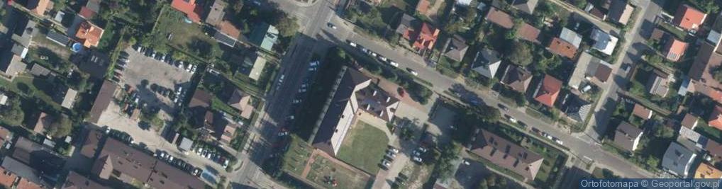 Zdjęcie satelitarne Młodzieżowy Dom Kultury w Biłgoraju