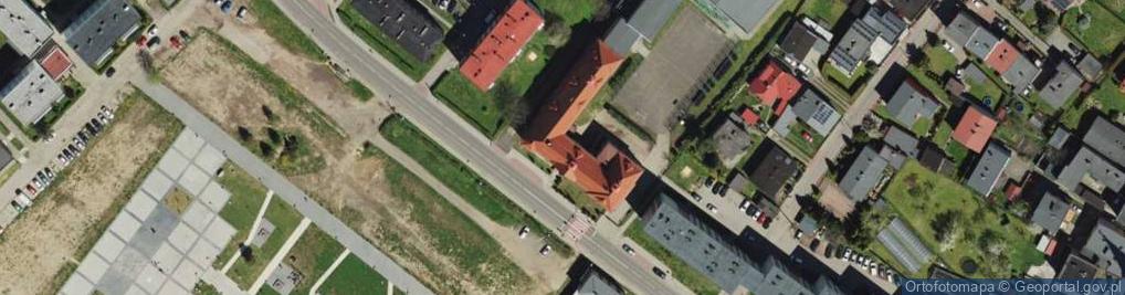 Zdjęcie satelitarne Młodzieżowy Klub Sportowy Sokół Rojca w Radzionkowie