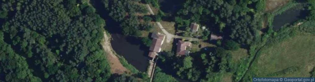 Zdjęcie satelitarne Młyn Gospodarczy Skup Zbóż i Sprzedaż Przetworów Zbożowych