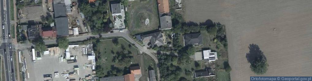 Zdjęcie satelitarne Młyn Parowy Ceglarz Modławski Maciesza