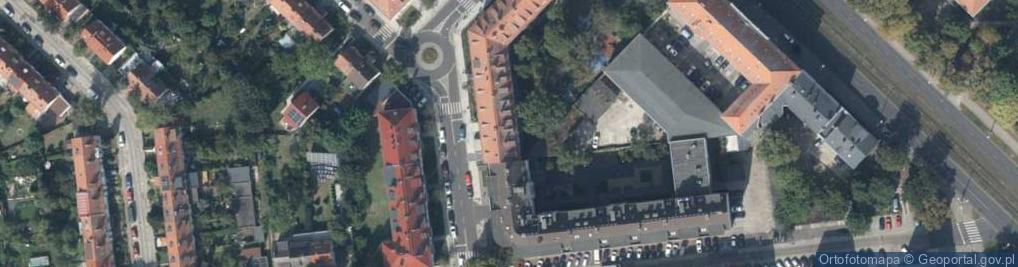 Zdjęcie satelitarne MM Projekt Maruszczak Zbigniew Tomicka Rećko Jadwiga Kazimiera