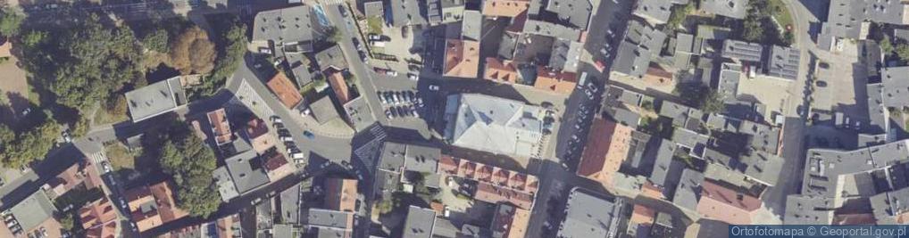 Zdjęcie satelitarne Modniarstwo Leszno