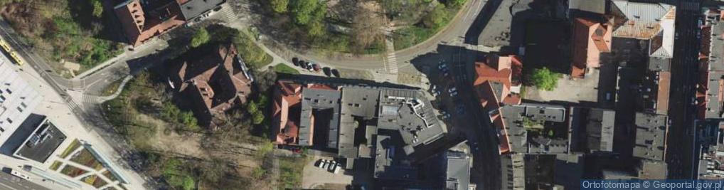 Zdjęcie satelitarne Modulor Architekci