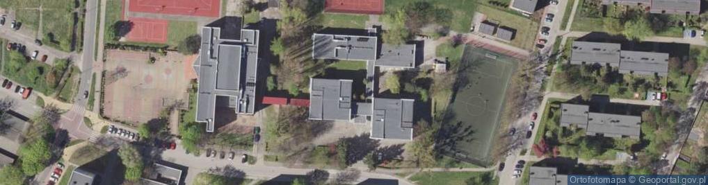 Zdjęcie satelitarne Mon Zoo Handel Art Spoż Przem Dla Zwierząt Łakota Zofia Kamińska Monika