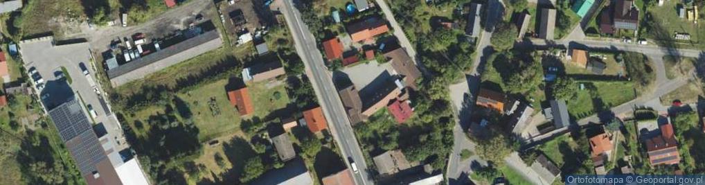 Zdjęcie satelitarne Monika Kuśmierska Hurtownia Art.Dziecięcych Dariusz