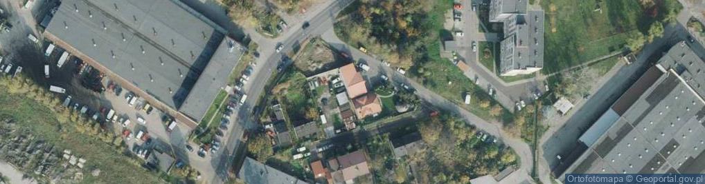 Zdjęcie satelitarne Monika Łuszczyńska Firma Usługowa Autoklinika