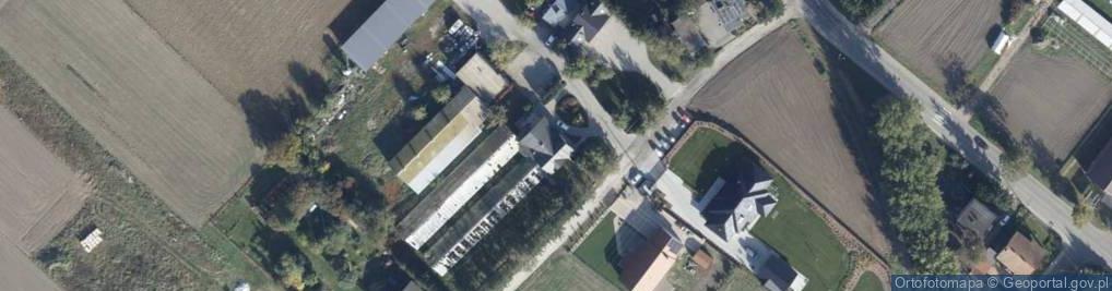 Zdjęcie satelitarne Monika Ratajczak Lokalny Zakład Produkcyjno-Handlowy Przetwórstwa Mięsnego