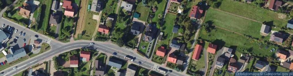 Zdjęcie satelitarne Monika Różycka Przedsiębiorstwo Handlowo Usługowe