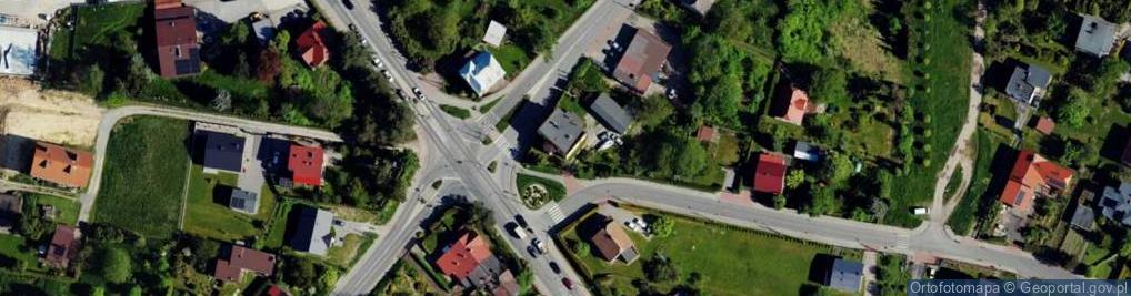 Zdjęcie satelitarne Monika Świgoń Kwiaciarnia Magnolia