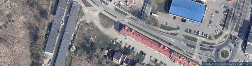 Zdjęcie satelitarne Monterek