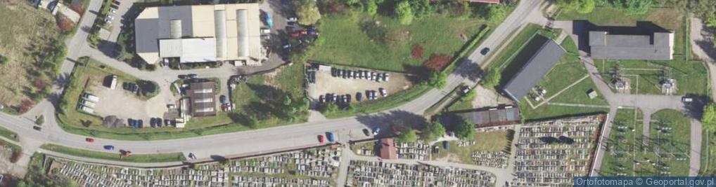 Zdjęcie satelitarne Moto Car Przedsiębiorstwo Handlowo Usługowe