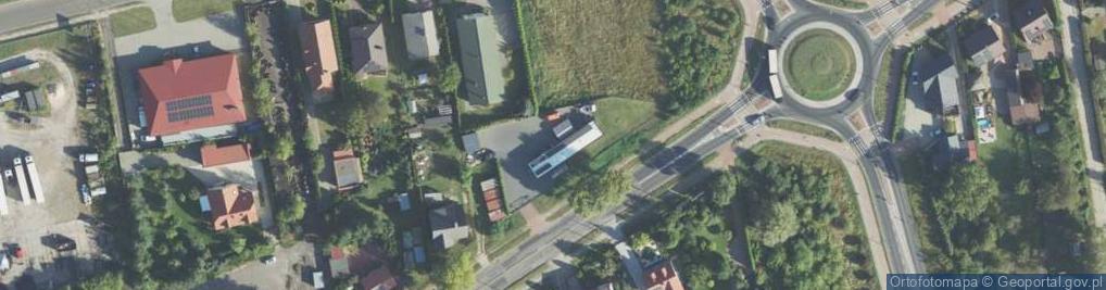 Zdjęcie satelitarne Moto Planet s.c. Jacek Król, Łukasz Grzybowski