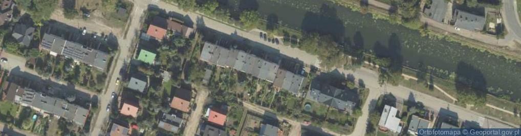 Zdjęcie satelitarne Motodam Damian Ochęduszko Nazwa Skrócona Motodam