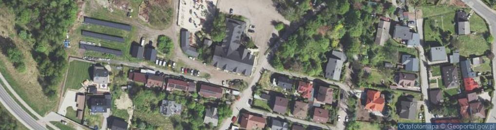 Zdjęcie satelitarne Możdżeń Robert Karczma Borowa Chata