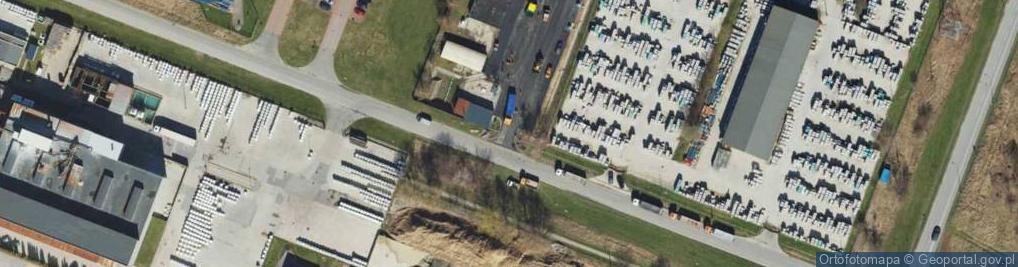 Zdjęcie satelitarne MPK Opoczno
