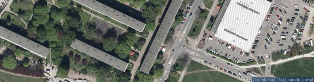 Zdjęcie satelitarne Mróz R., Wrocław