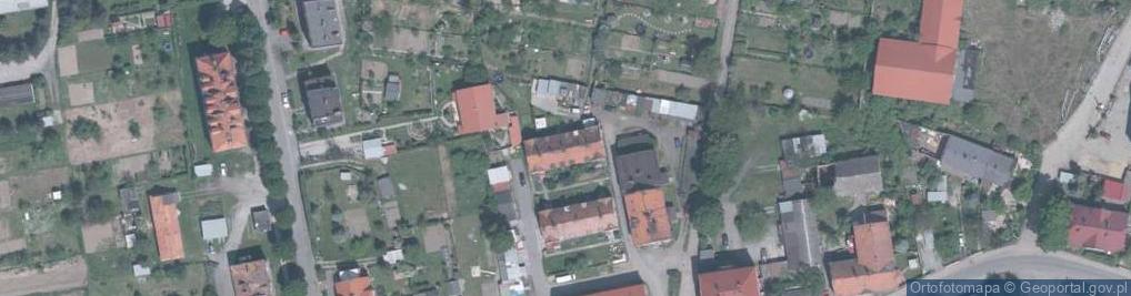 Zdjęcie satelitarne Mucha A., Pustków Żurowski
