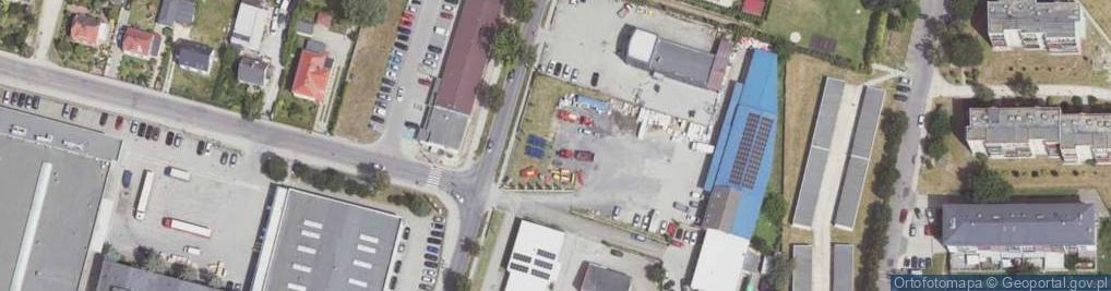 Zdjęcie satelitarne Mucha Krystian Sprzedaż Detaliczna i Hurtowa Części i Akcesoriów do Pojazdów Samochodowych