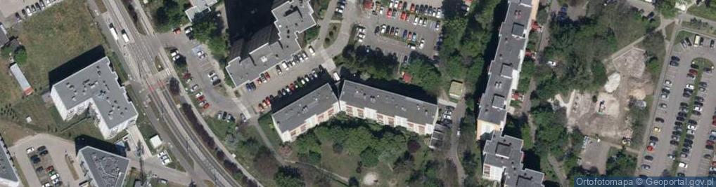 Zdjęcie satelitarne Multi Agencja Pośrednictwa "Glob" Piwowarski Tomasz