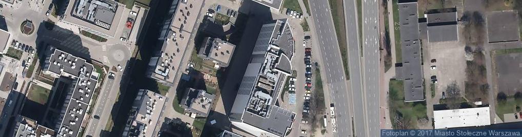 Zdjęcie satelitarne Multi Centrum Biznesu