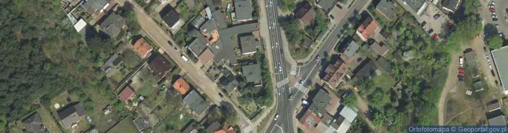 Zdjęcie satelitarne Multiagencja Sawa Ubezpieczenia i Podróże Nikodem Skrzypczak
