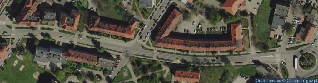 Zdjęcie satelitarne Multiagencja Ubezpieczeniowa