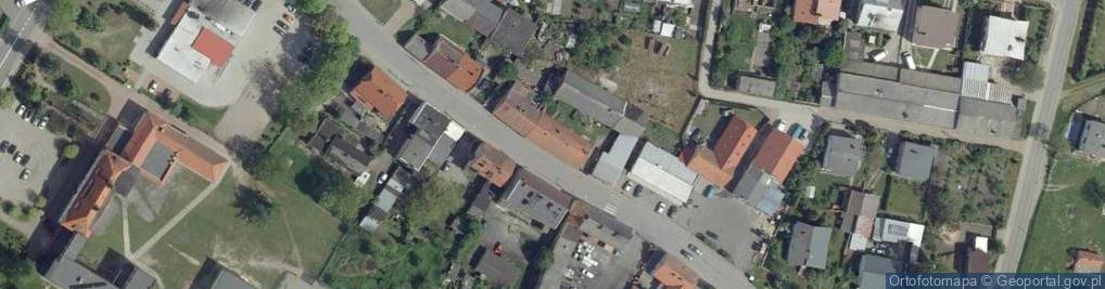 Zdjęcie satelitarne Musialska J., Międzybórz
