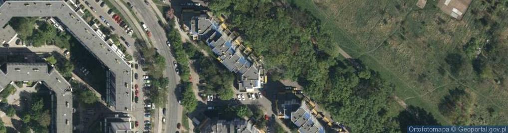 Zdjęcie satelitarne Muskała A., Wrocław
