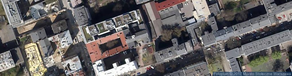 Zdjęcie satelitarne Muzeum i Instytut Zoologi PAN