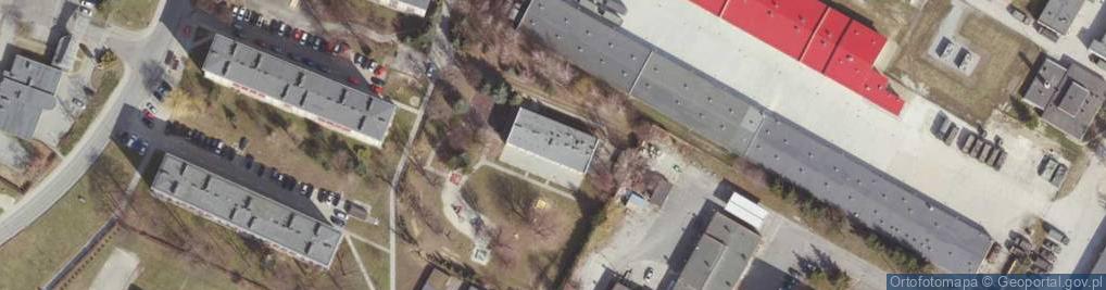 Zdjęcie satelitarne Muzyczne Przedszkole nr 14