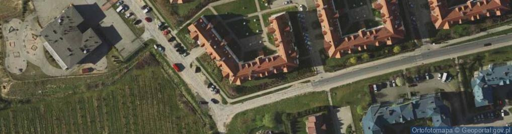 Zdjęcie satelitarne MW Olsztyńskie Biuro Rzeczoznawców
