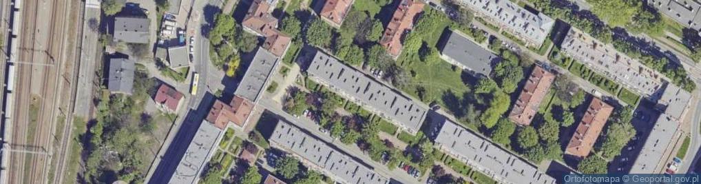 Zdjęcie satelitarne Mycie Okien