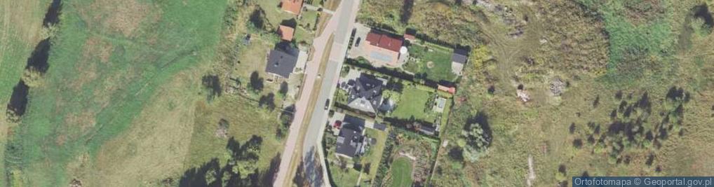 Zdjęcie satelitarne N - Bud Kierowanie, Nadzorowanie, Kosztorysowanie Krzysztof Nowak