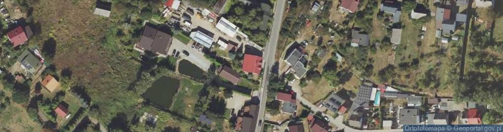 Zdjęcie satelitarne Nad Stawem Katarzyna Borucka