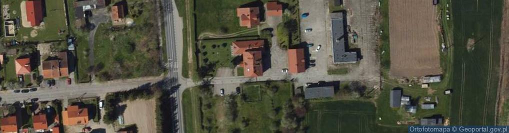 Zdjęcie satelitarne Nadleśnictwo Bartoszyce