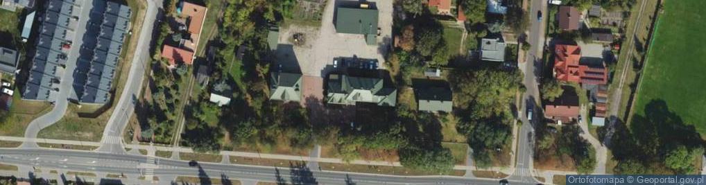 Zdjęcie satelitarne Nadleśnictwo Biała Podlaska