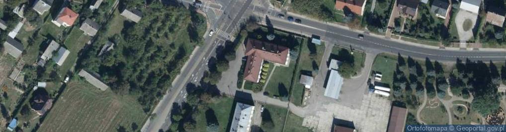 Zdjęcie satelitarne Nadleśnictwo Radzyń Podlaski