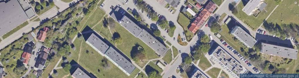 Zdjęcie satelitarne Nadzór Budowlany Wojciech Glinkowski