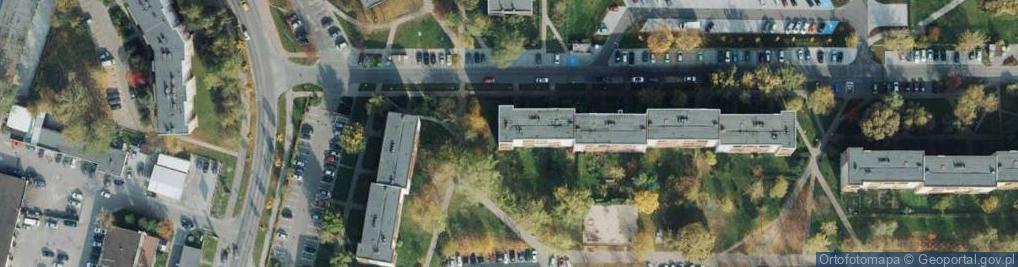 Zdjęcie satelitarne Nadzory Kosztorysy Projekty Paweł Rękas